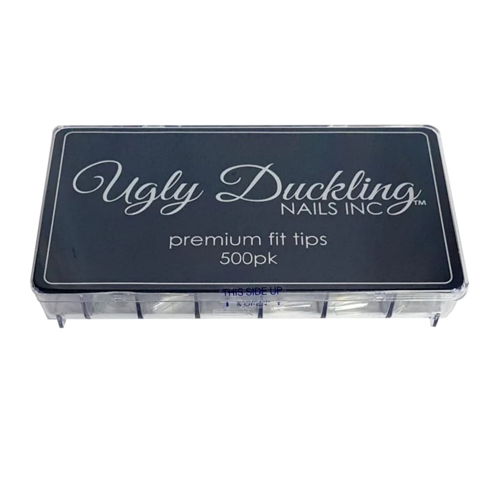 Premium Crystal Clear Fit Nail Tips 500τμχ