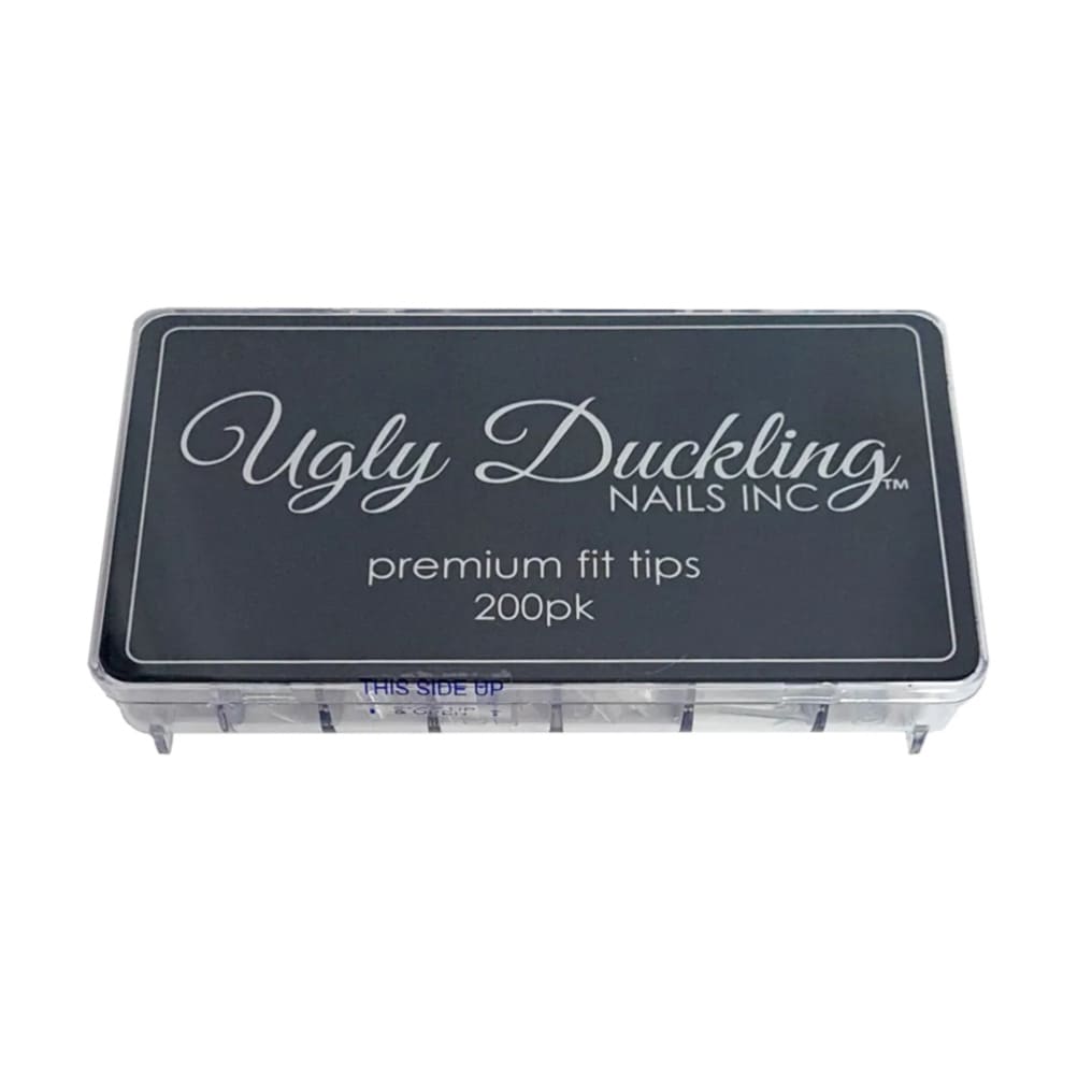 Premium Crystal Clear Fit Nail Tips 200τμχ 1