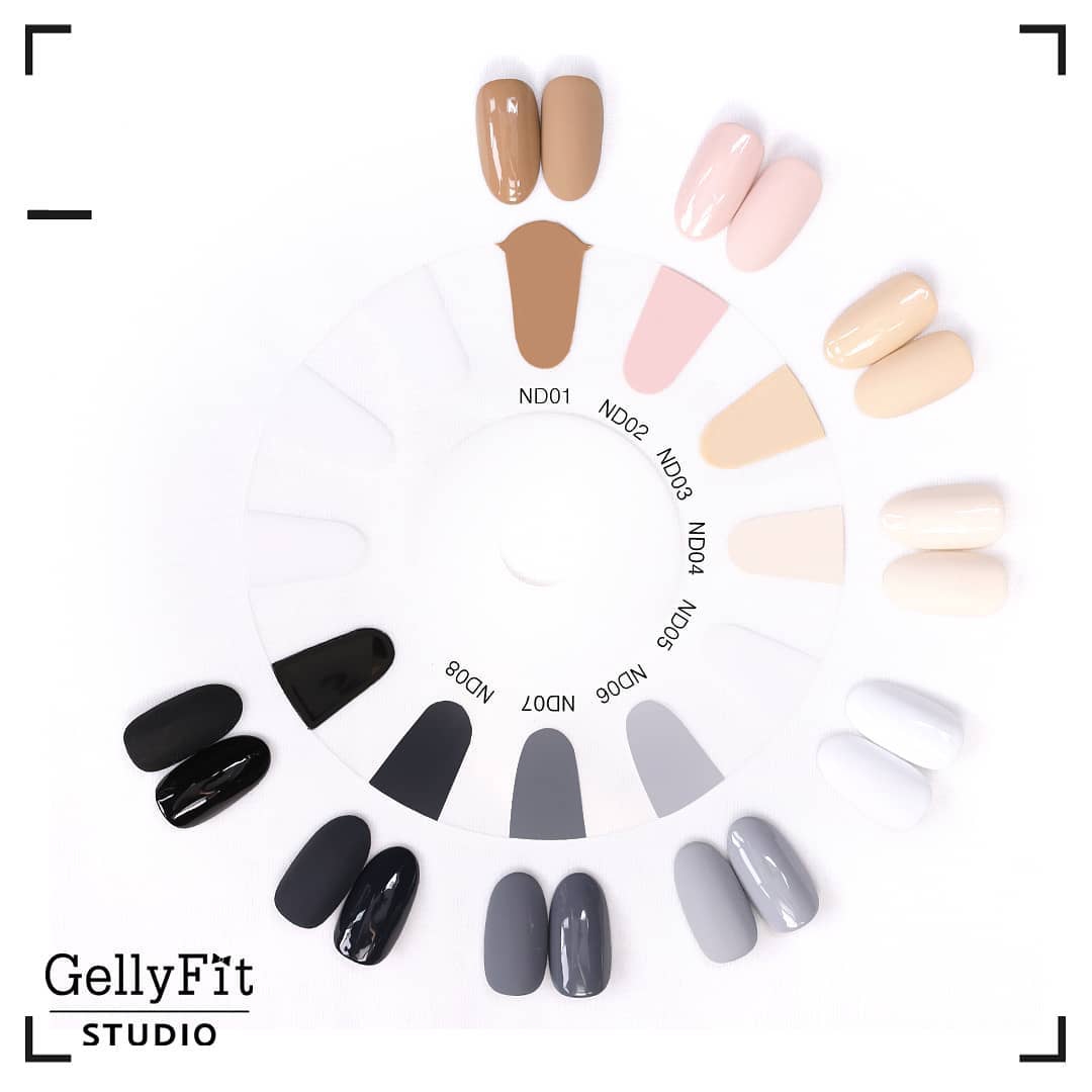 GellyFit Studio Neutral & Nudy collection